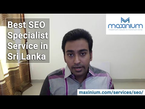Best SEO Specialist Service in Sri Lanka | Maxinium